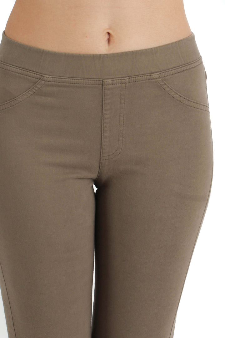 Pantalón Ambrosi café, vista lateral – ClosetRehab