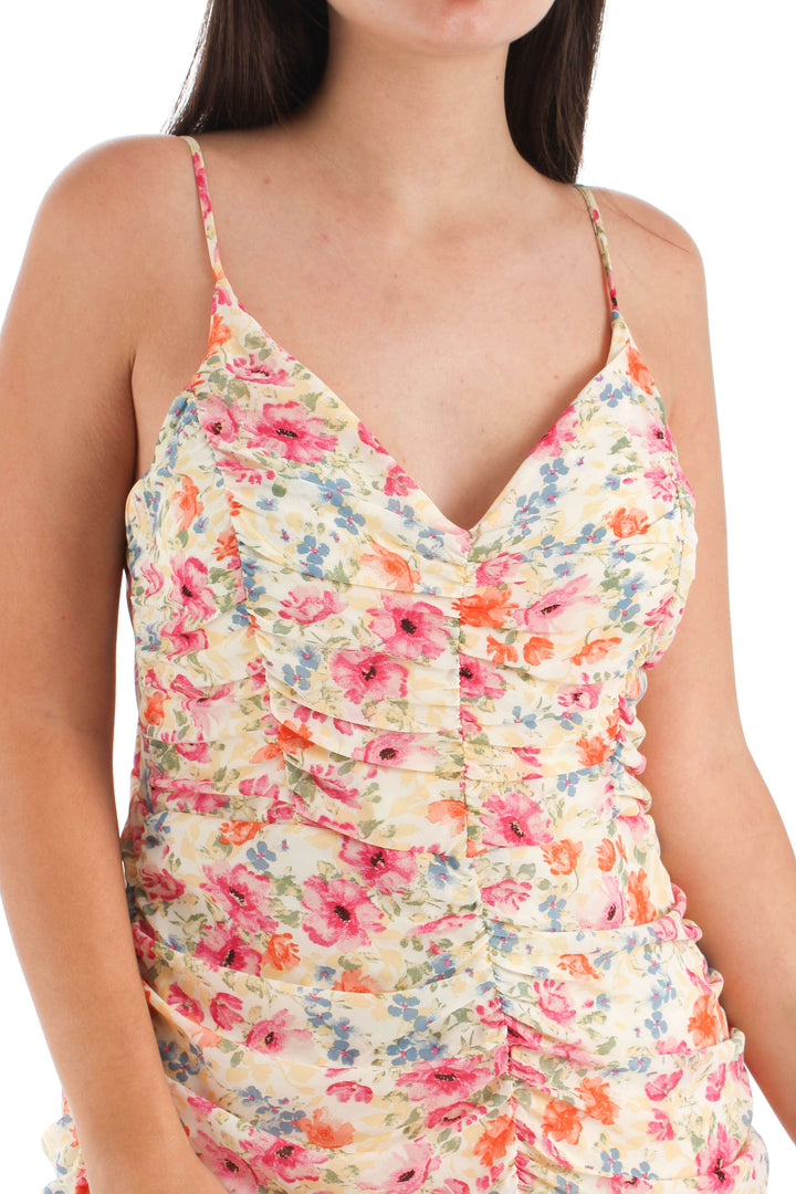 Vestido ASTR rosa, vista lateral – ClosetRehab