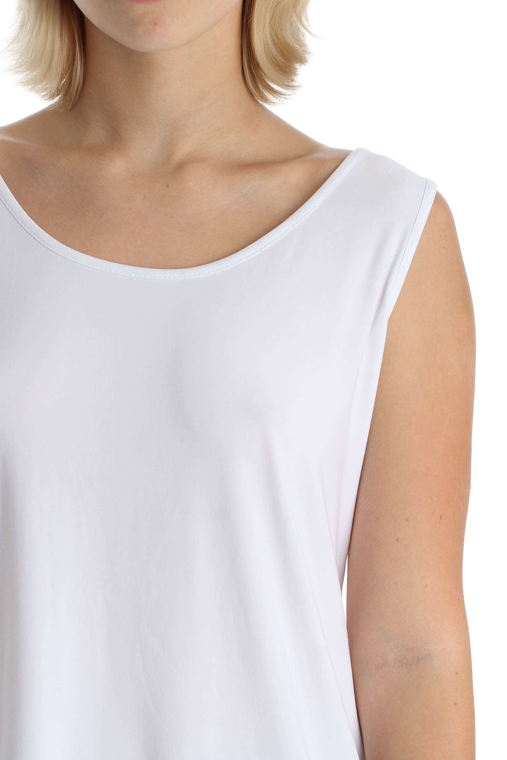 Blusa Clara Sun Woo blanco, vista lateral – ClosetRehab