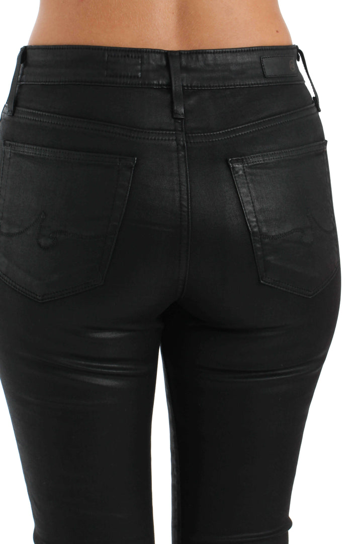 Jeans Adriano Goldschmied negro, detalle – ClosetRehab
