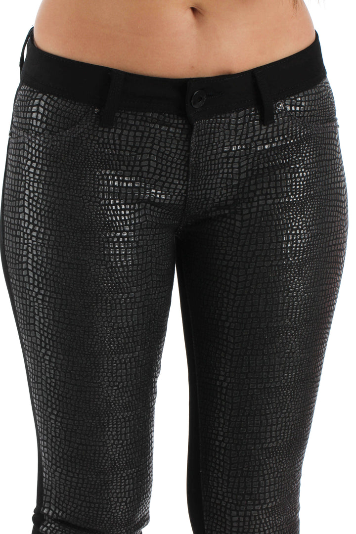 Jeans DL1961 negro, vista lateral – ClosetRehab