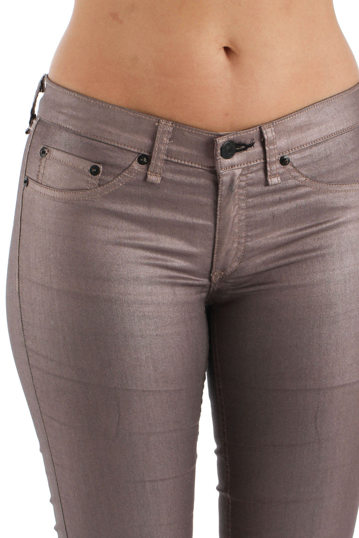 Jeans Rag & Bone rosa, vista lateral – ClosetRehab