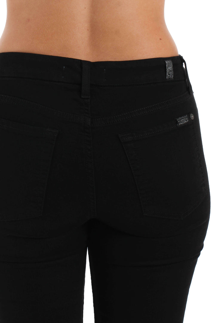 Jeans 7 for All Mankind negro, detalle – ClosetRehab