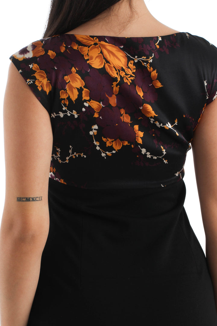 Vestido Elie Thari negro, detalle – ClosetRehab