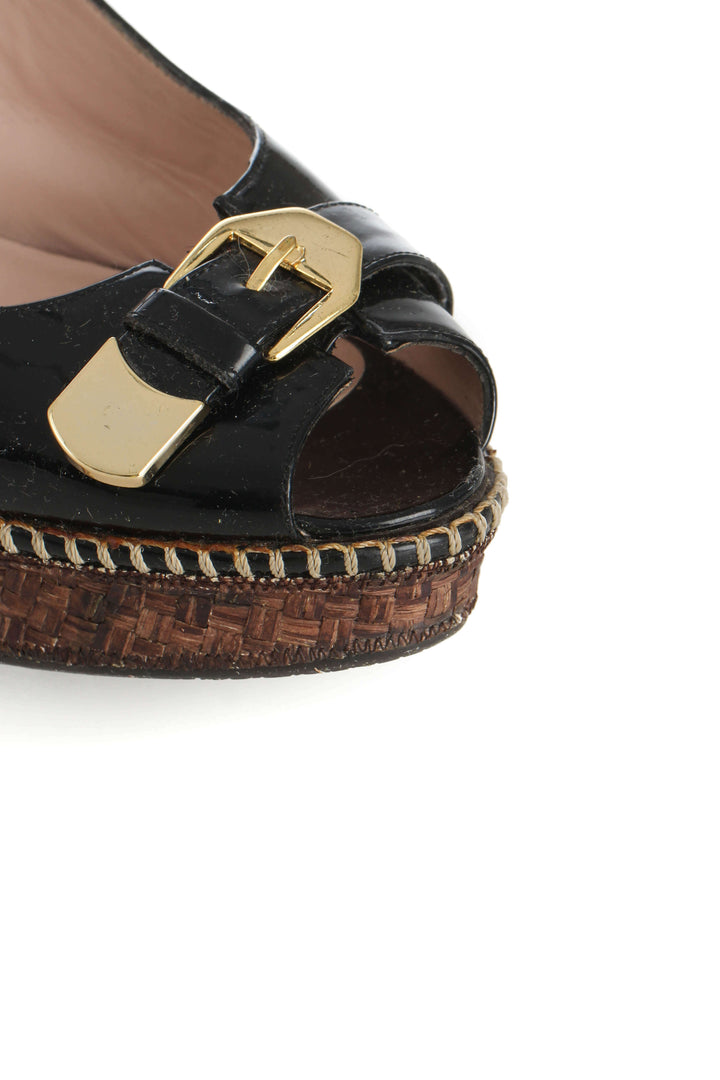 Zapato Stuart Weitzman negro, detalle 8 – ClosetRehab