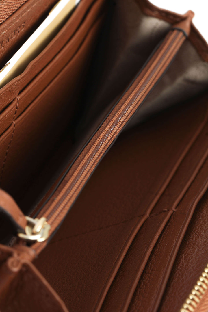 Cartera Michael Kors café, detalle 6 – ClosetRehab