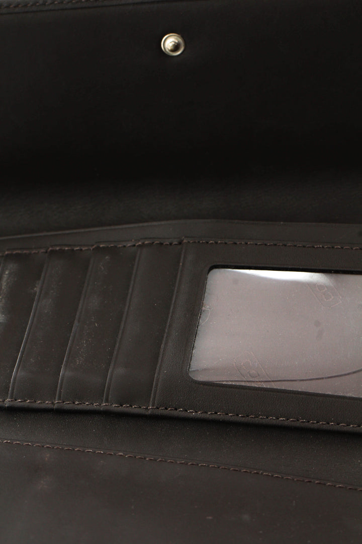 Monedero Coach café y estampado, detalle 7 – ClosetRehab