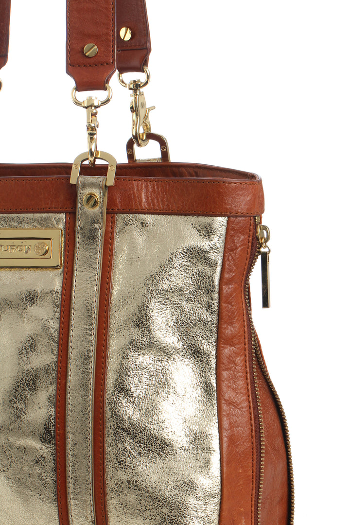 Bolsa Tory Burch dorado, detalle 9 – ClosetRehab