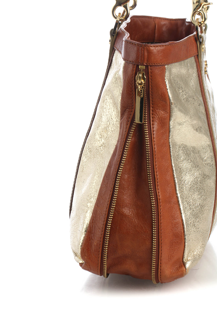 Bolsa Tory Burch dorado, detalle 10 – ClosetRehab