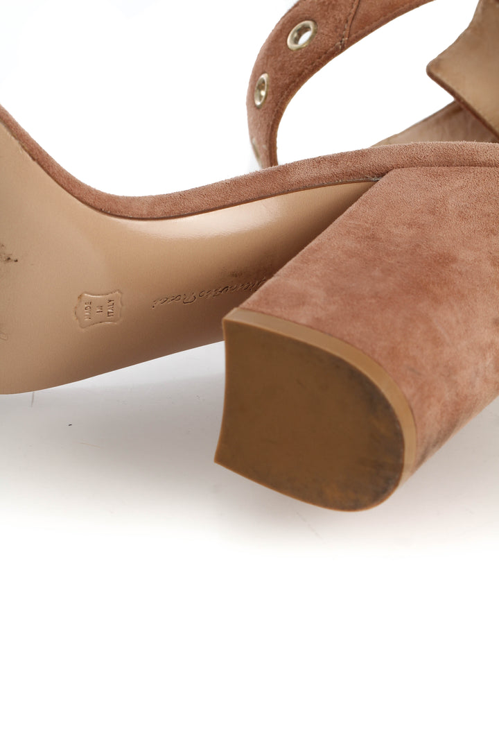 Zapato Gianvito Rossi rosa, detalle 9 – ClosetRehab