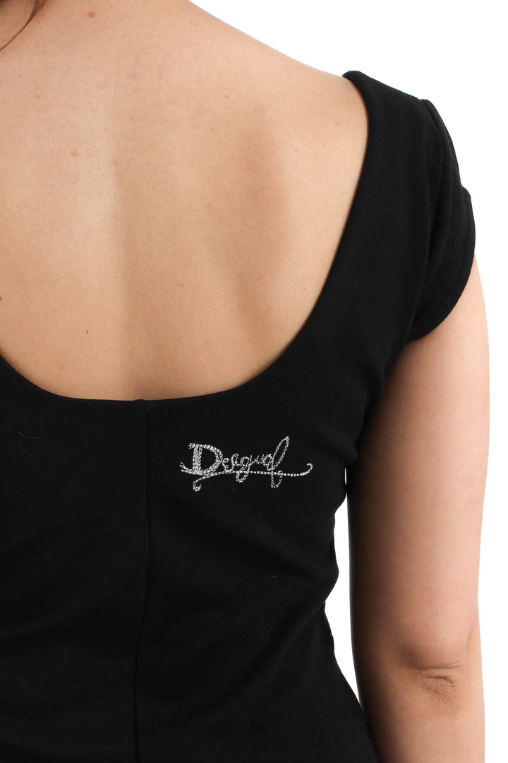 Vestido Desigual negro, detalle 5 – ClosetRehab