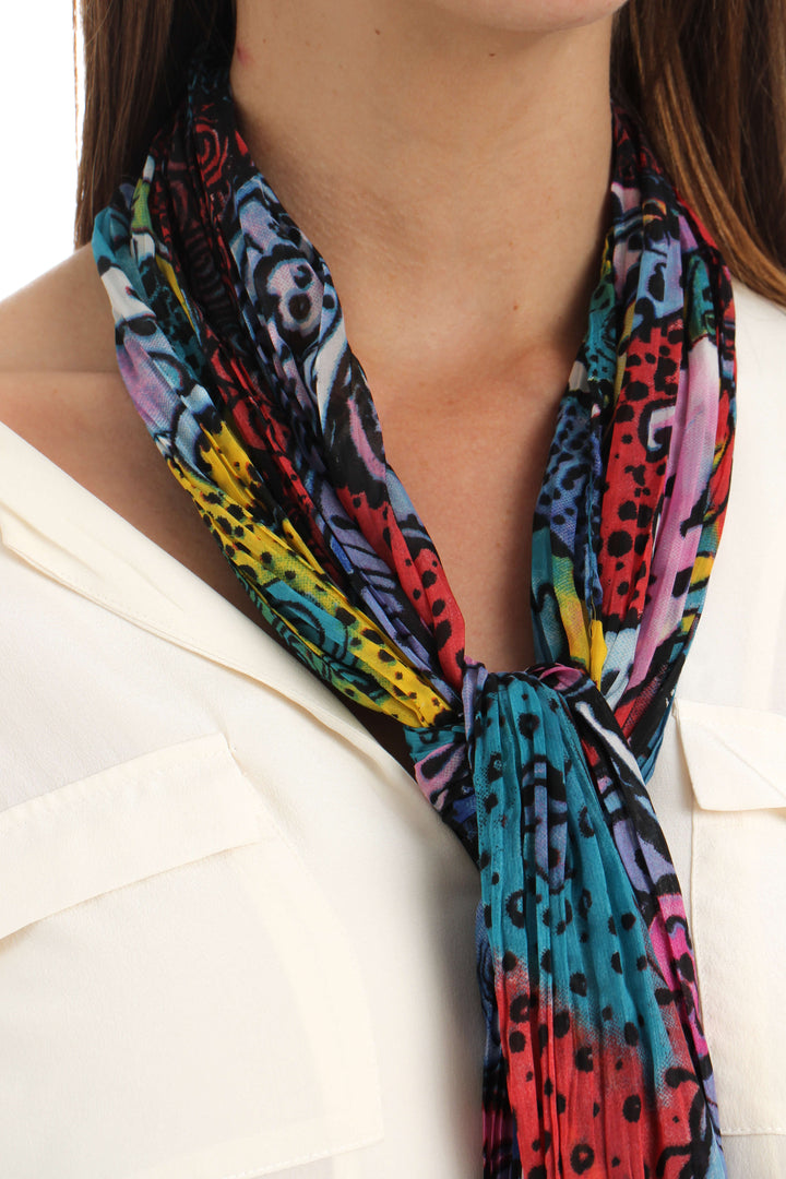 Pashmina Desigual estampado, vista posterior – ClosetRehab