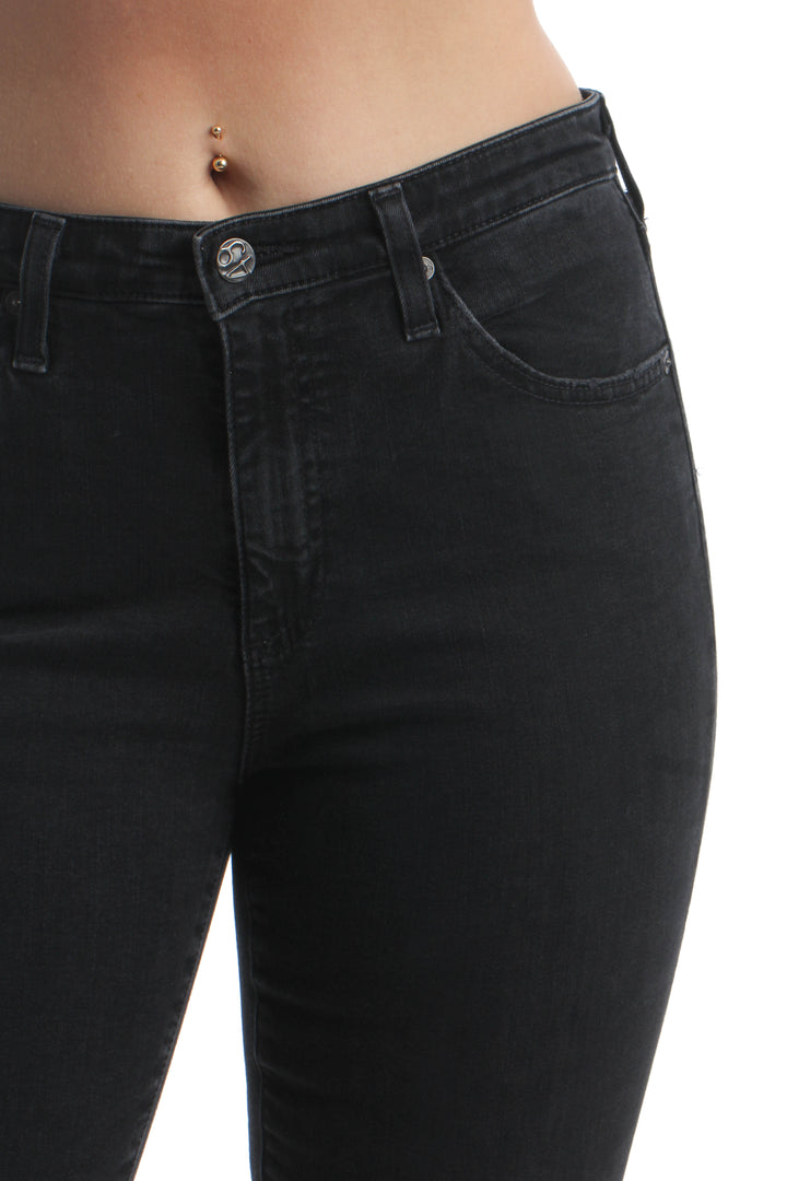 Jeans Adriano Goldschmied negro, vista lateral – ClosetRehab