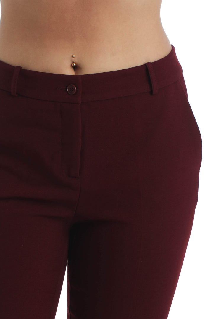 Pantalón Ambrosi morado, vista lateral – ClosetRehab