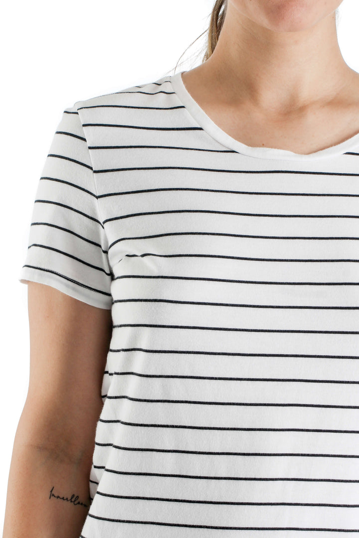 Blusa Banana Republic estampado, vista lateral – ClosetRehab
