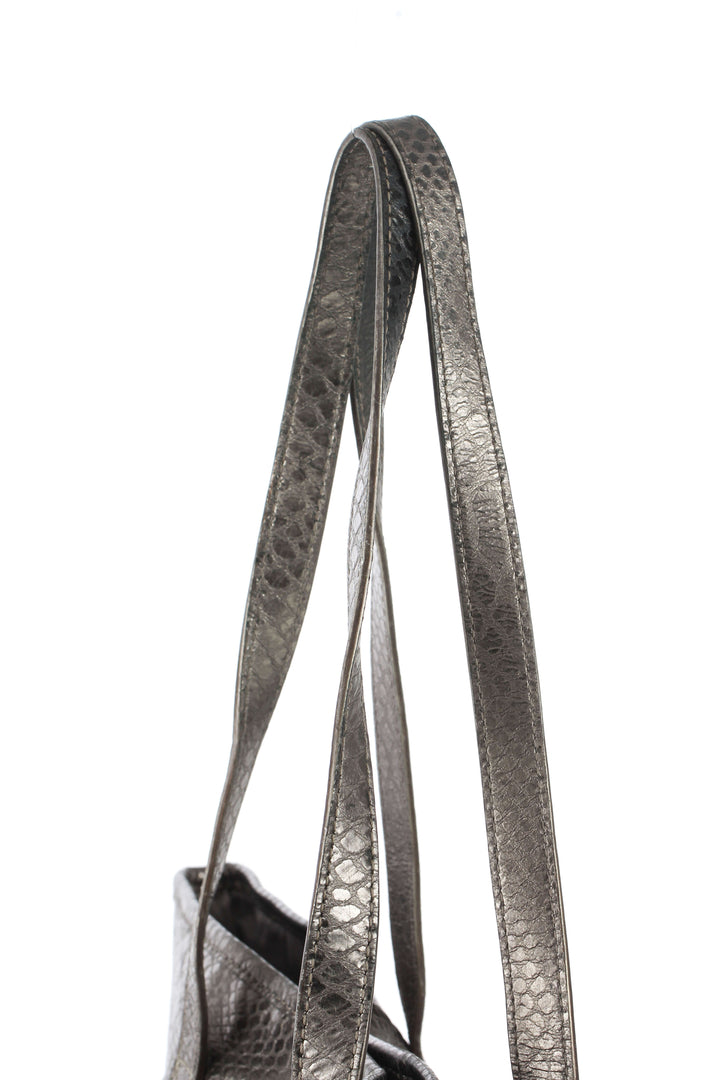 Bolsa Michael Kors gris, detalle 7 – ClosetRehab
