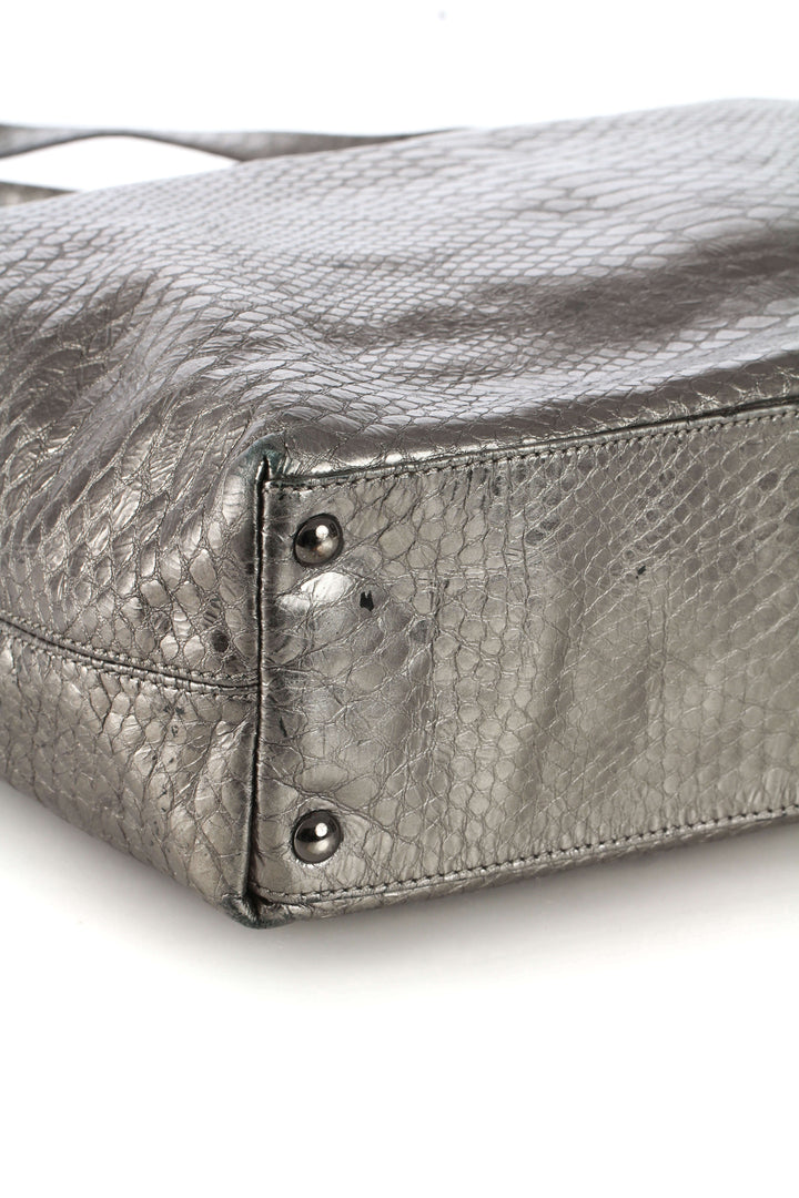 Bolsa Michael Kors gris, detalle 9 – ClosetRehab