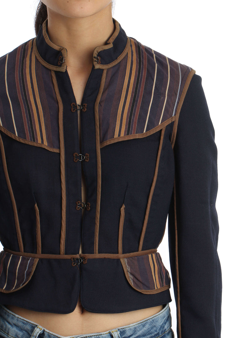 Saco BCBG Maxazria azul, detalle 5 – ClosetRehab