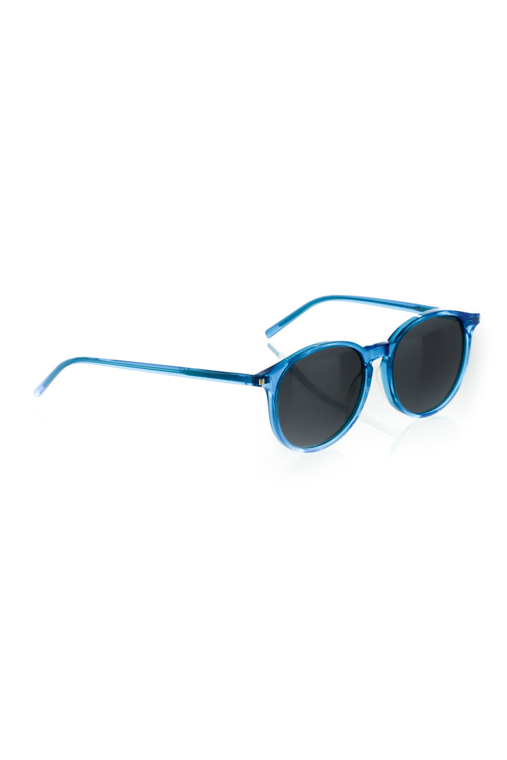 Lentes Saint Laurent azul, vista lateral – ClosetRehab