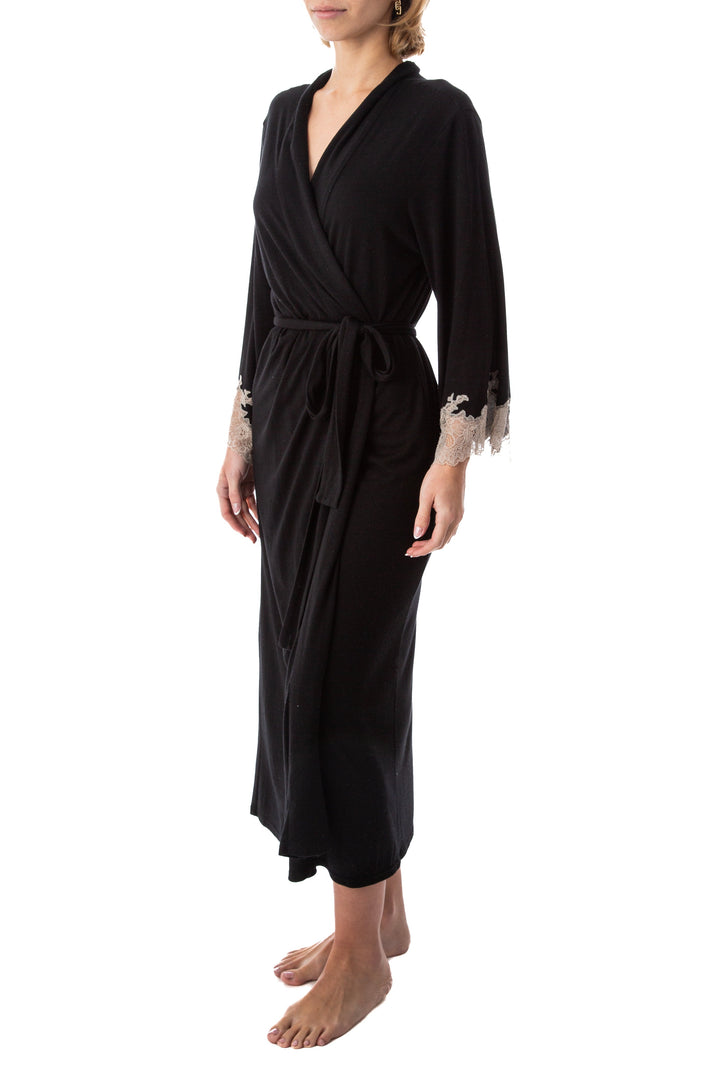 Bata natori negro, vista posterior – ClosetRehab
