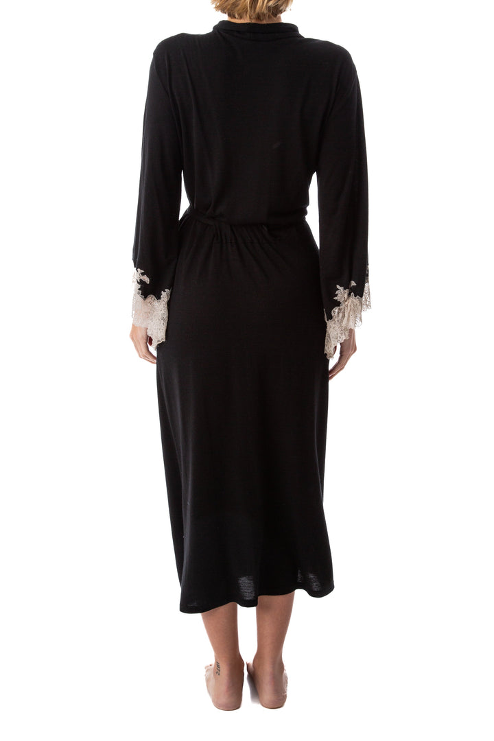 Bata natori negro, vista lateral – ClosetRehab