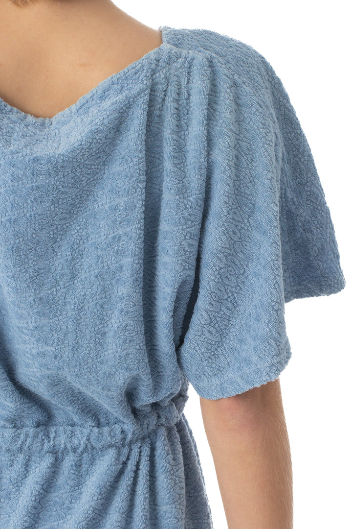 Vestido juicy couture azul, detalle 6 – ClosetRehab
