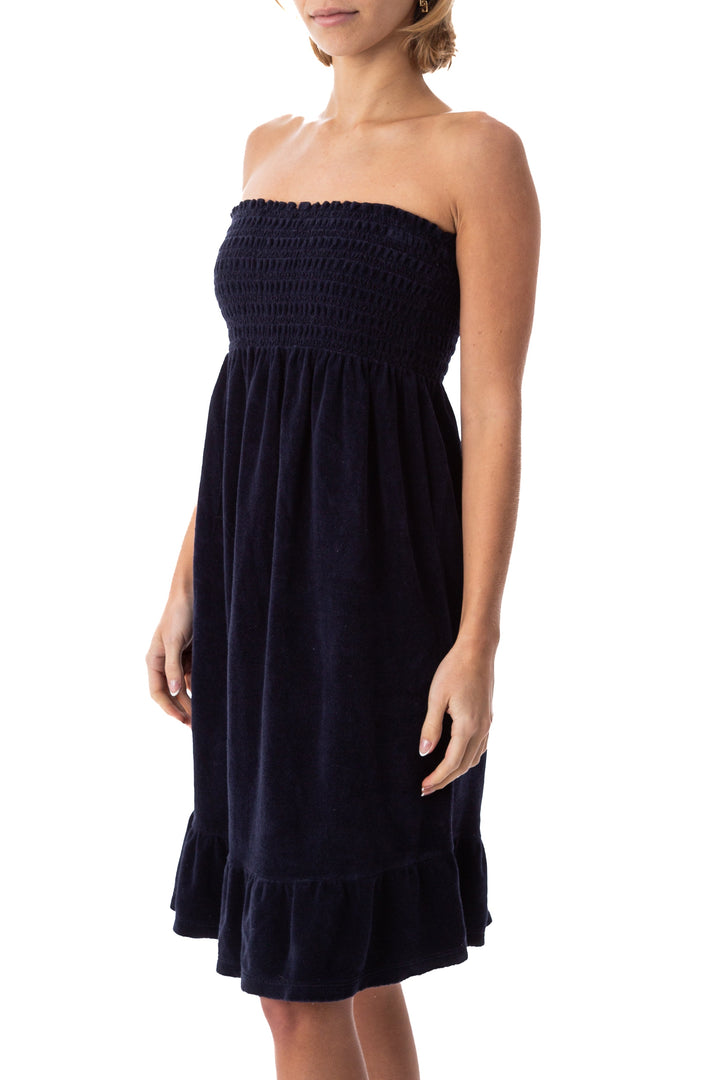 Vestido juicy couture azul, vista posterior – ClosetRehab