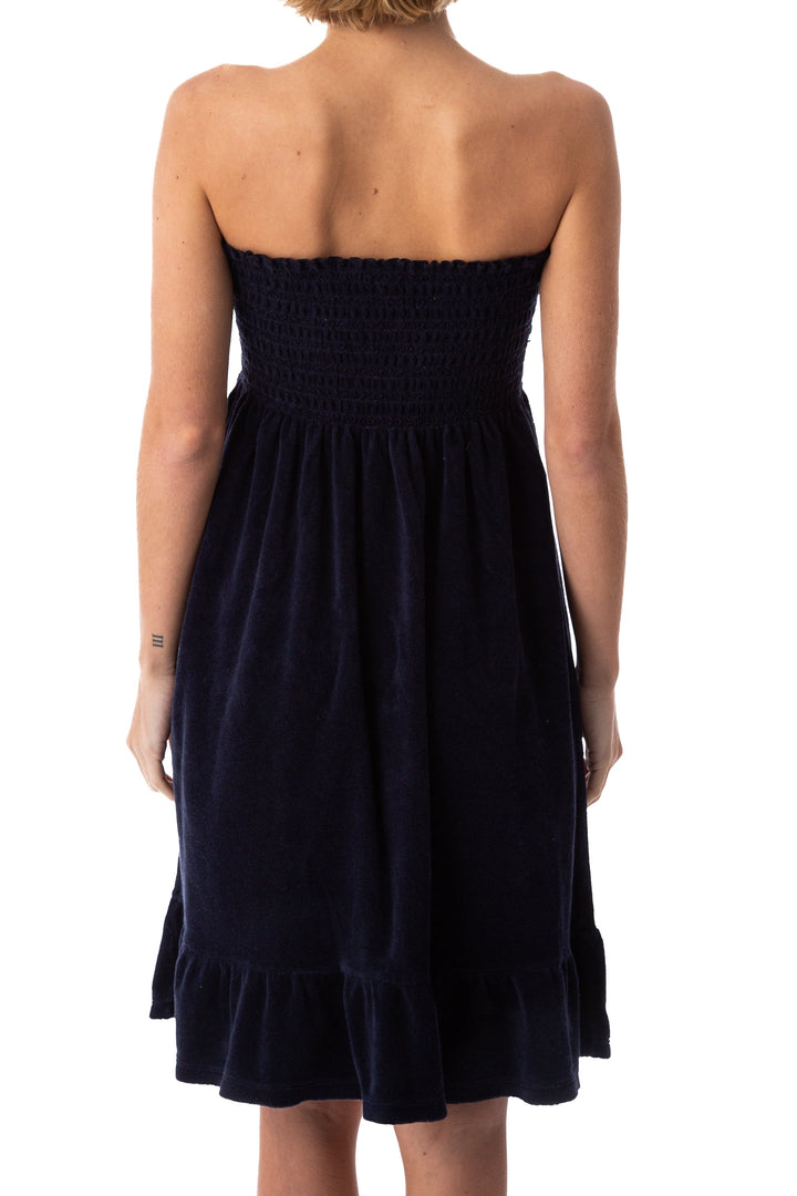 Vestido juicy couture azul, vista lateral – ClosetRehab