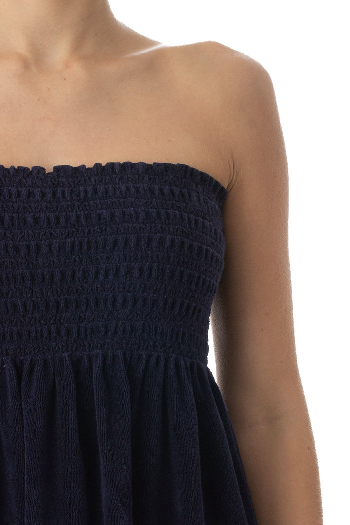 Vestido juicy couture azul, detalle – ClosetRehab