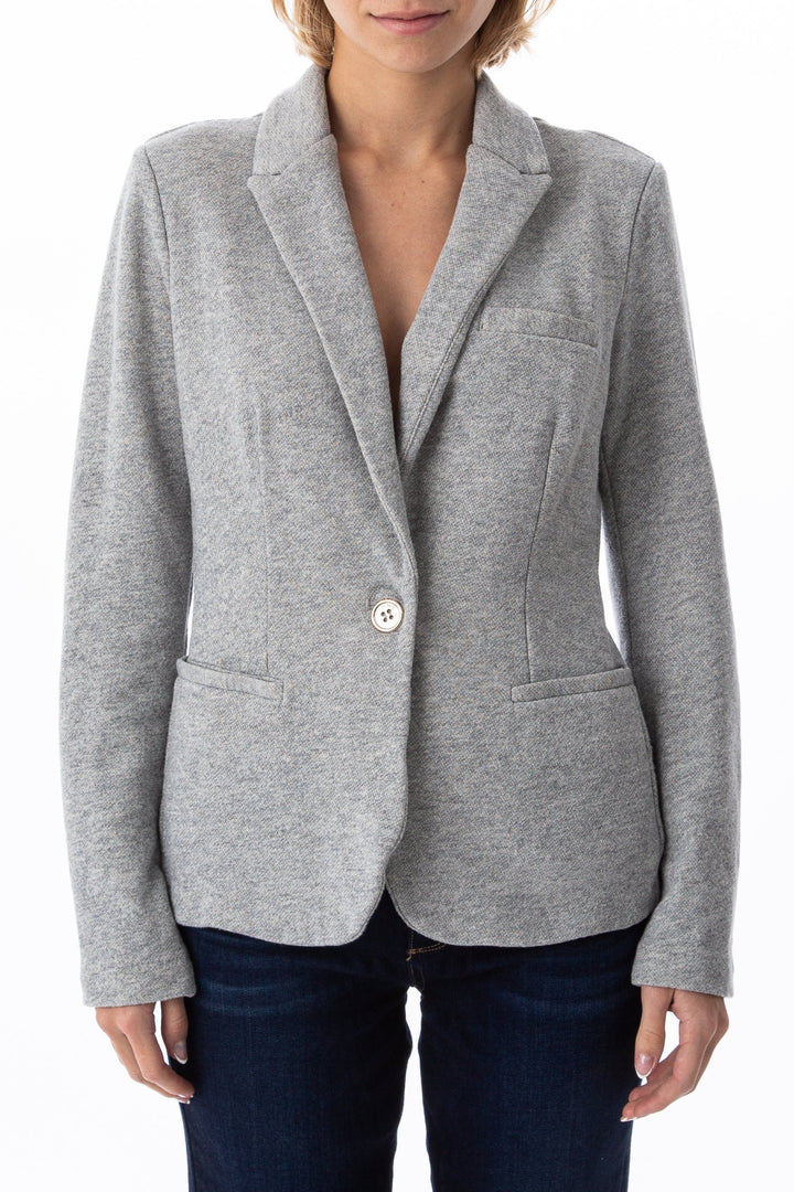 Saco Tommy Hilfiguer gris, vista frontal – ClosetRehab