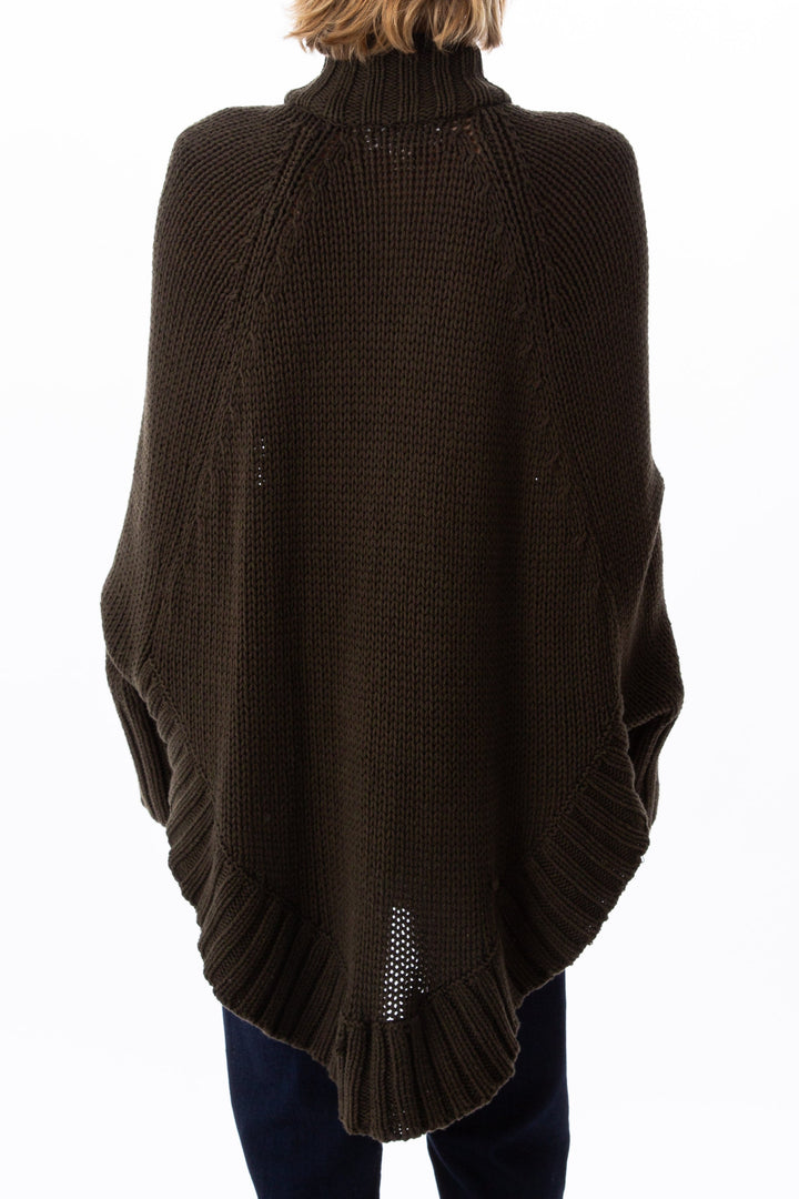 Suéter michael kors verde, vista lateral – ClosetRehab