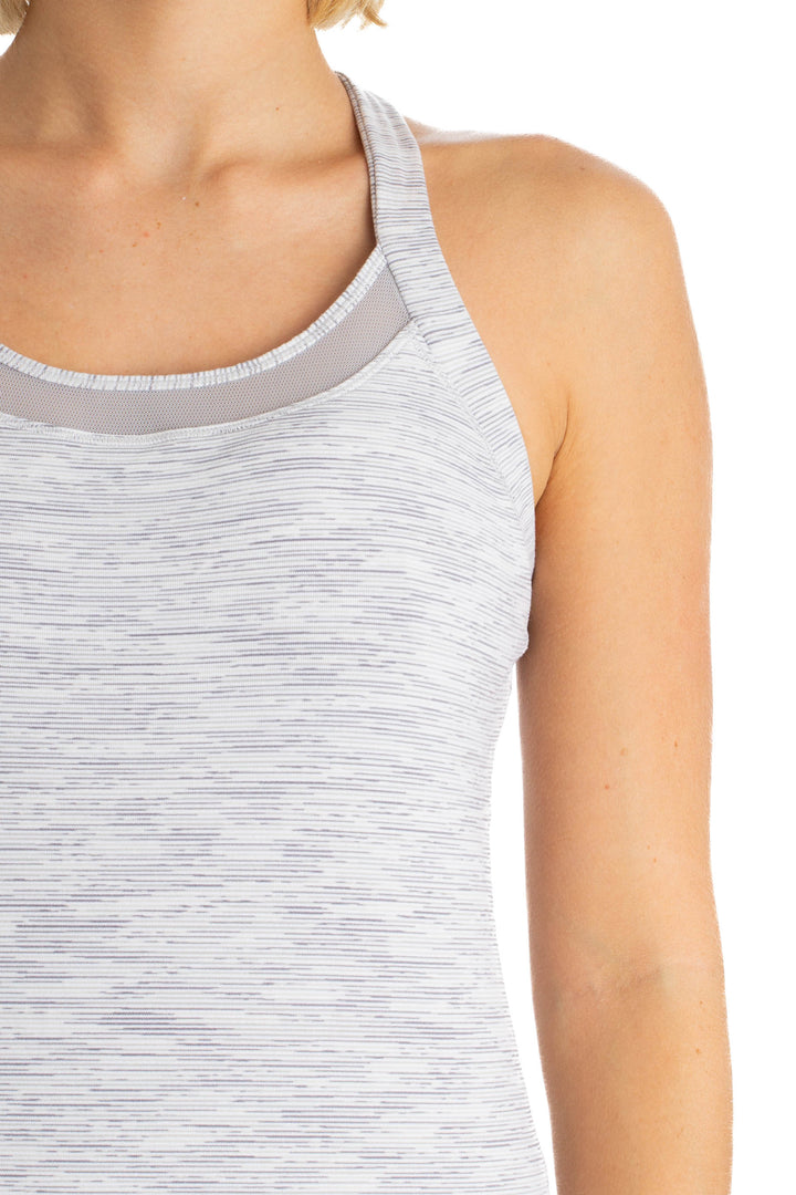 Blusa Lulu Lemon blanco, detalle – ClosetRehab