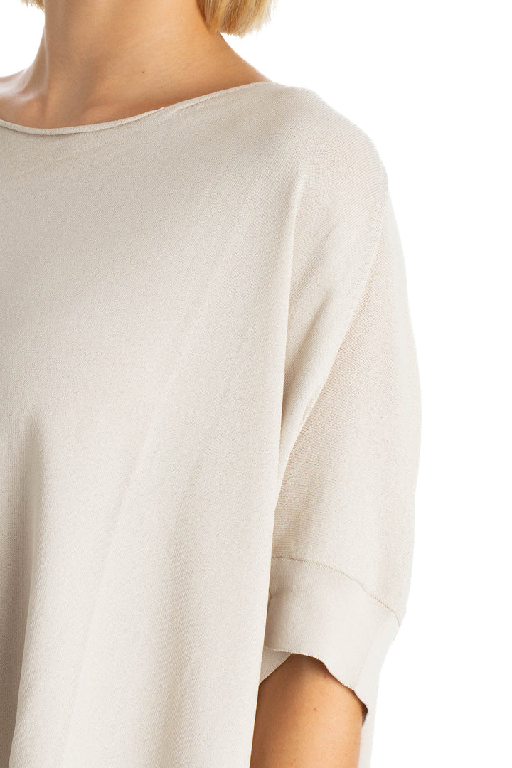 Blusa Ambrosi NWT beige, detalle 5 – ClosetRehab