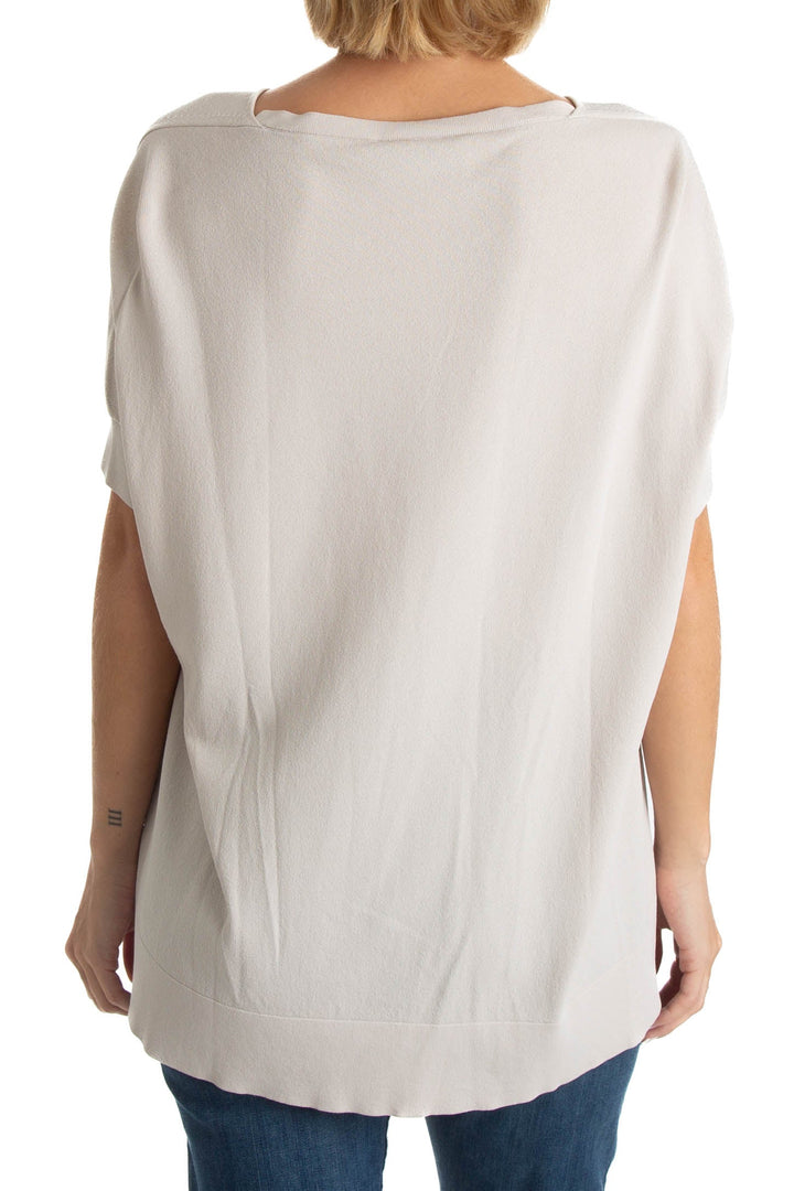 Blusa Ambrosi beige, vista lateral – ClosetRehab