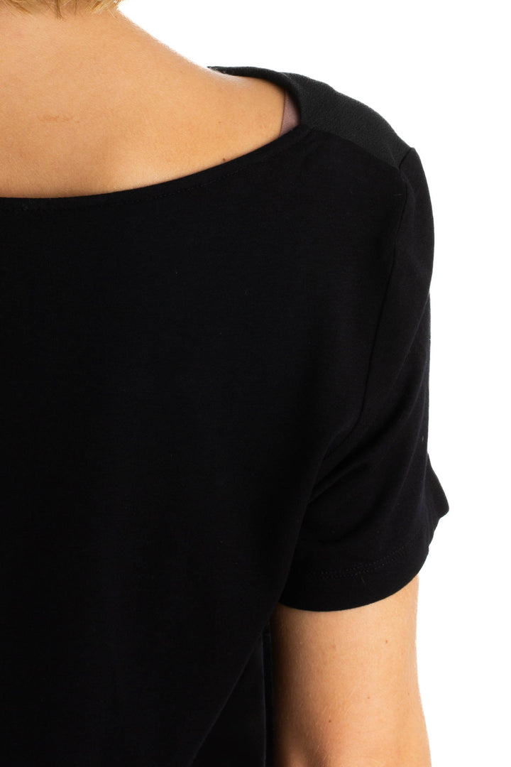 Blusa Ambrosi negro, detalle 6 – ClosetRehab