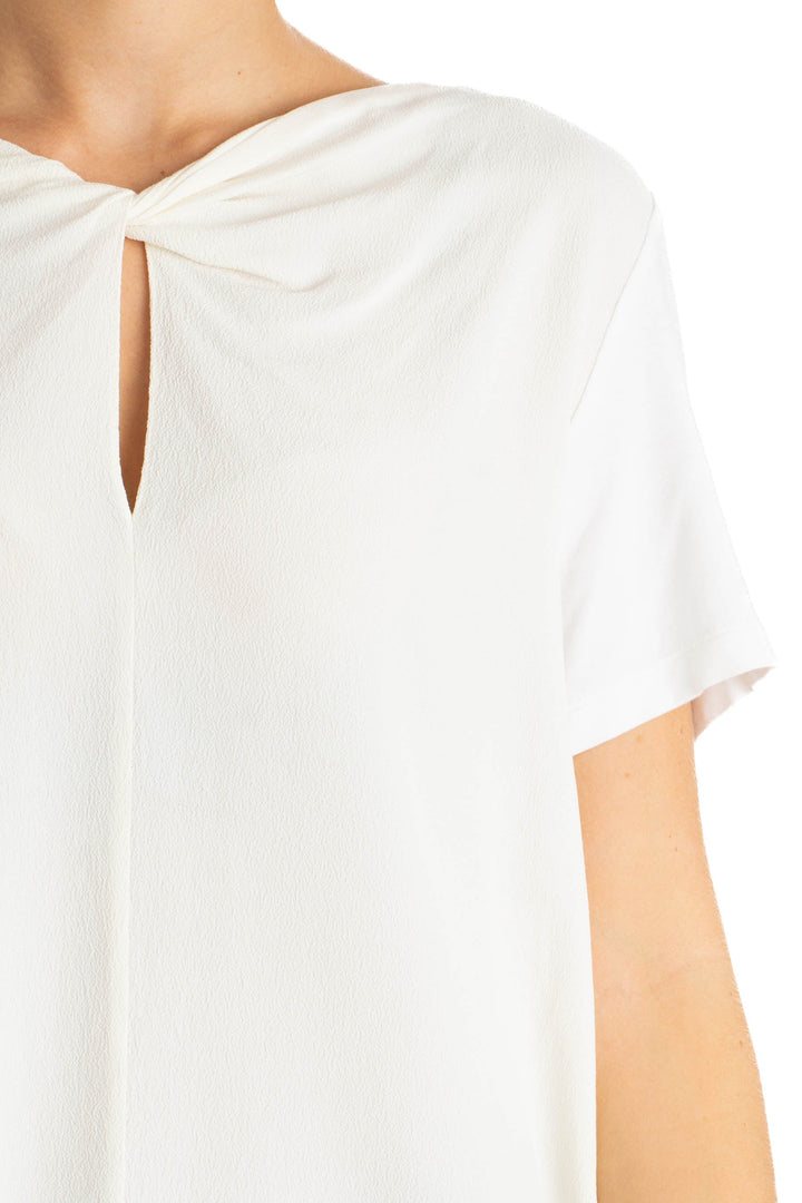 Blusa Ambrosi blanco, detalle – ClosetRehab