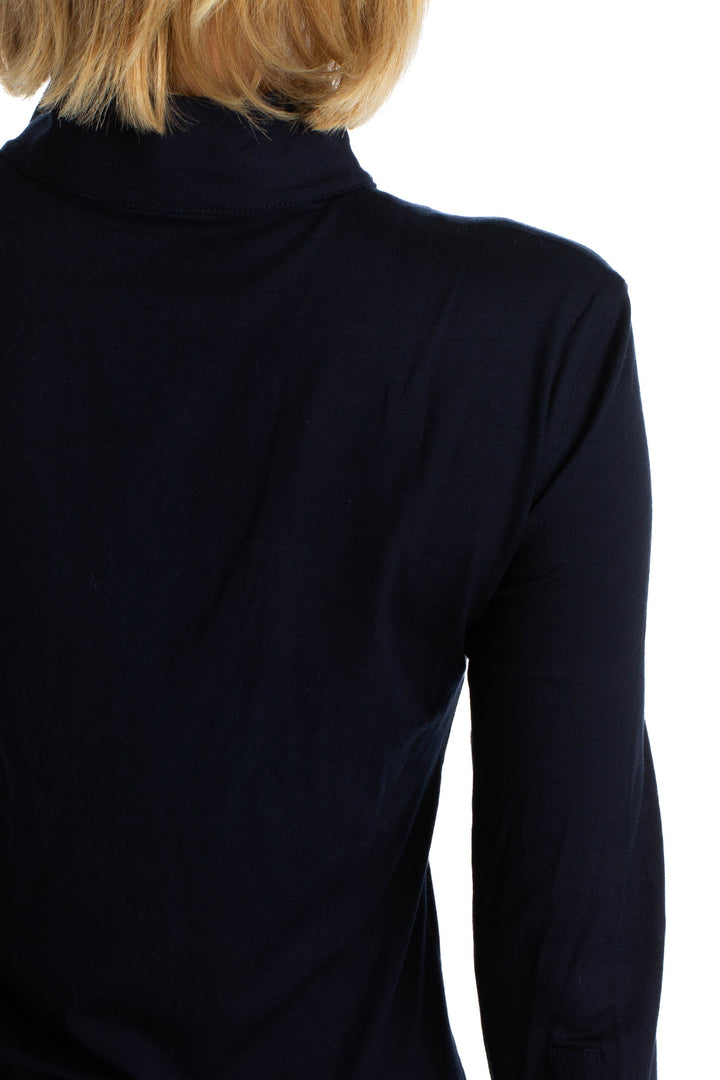 Blusa Akris Punto azul, detalle 6 – ClosetRehab