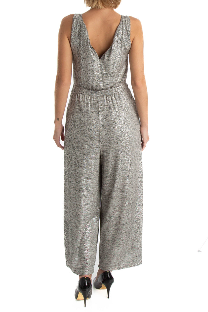 Vestido Meadow Rue gris, vista lateral – ClosetRehab