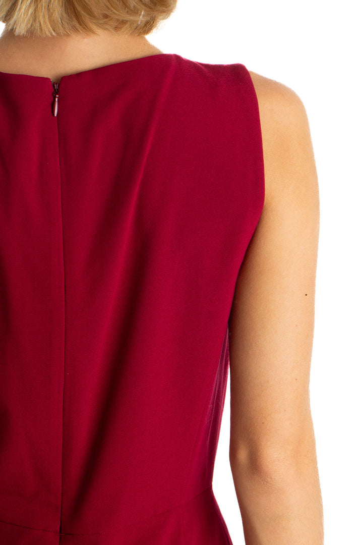 Vestido BCBG Maxazria rojo, detalle 6 – ClosetRehab