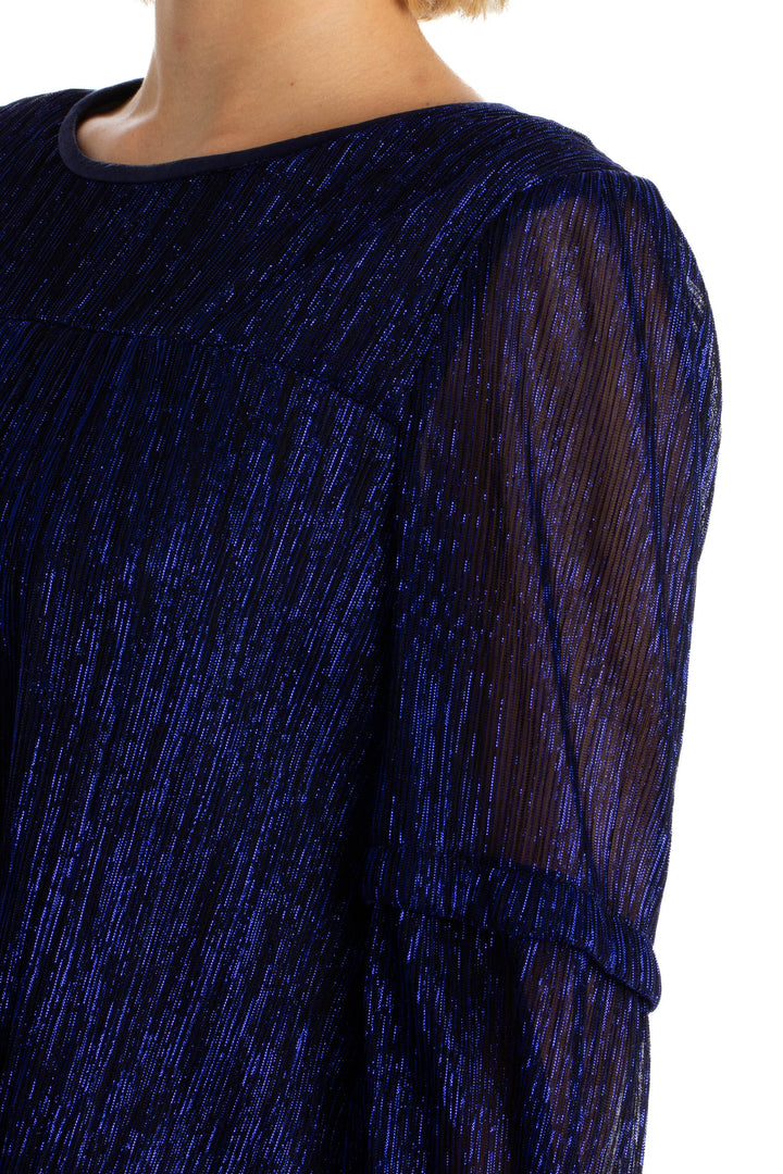 Blusa BCBG Maxazria azul, detalle 5 – ClosetRehab
