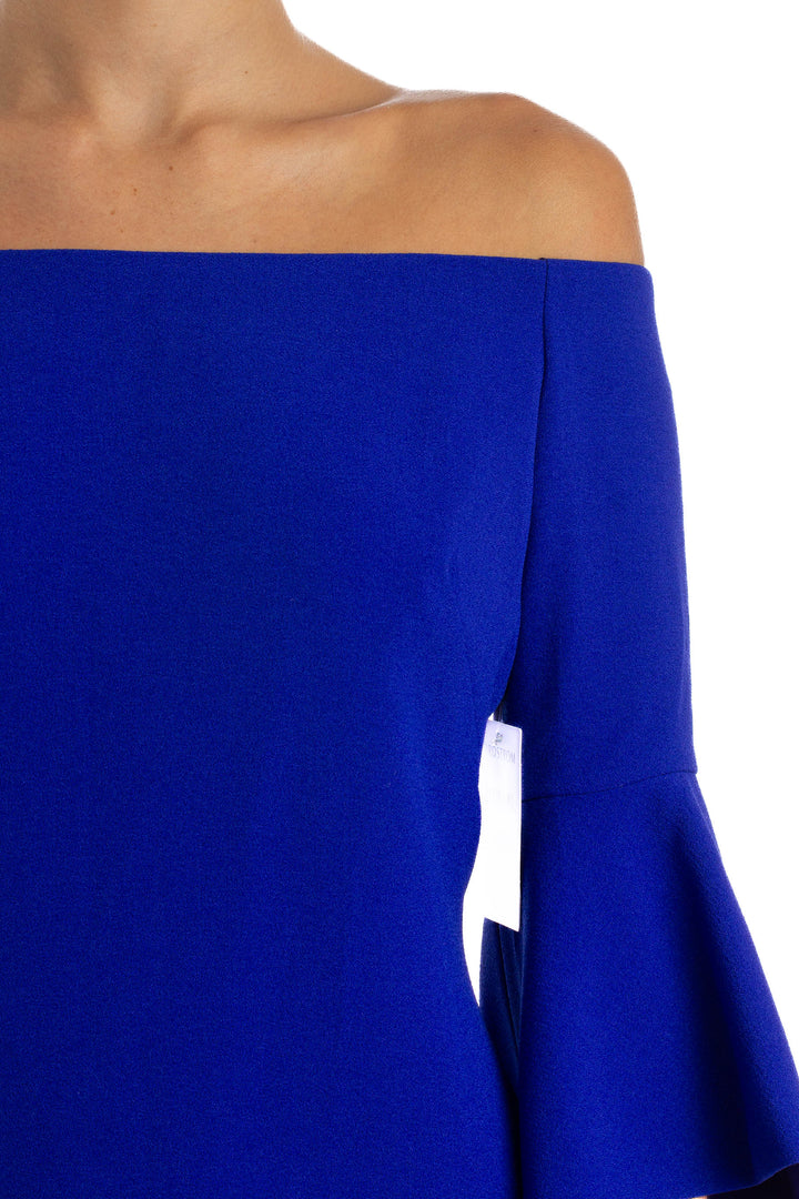 Vestido NWT azul, detalle – ClosetRehab