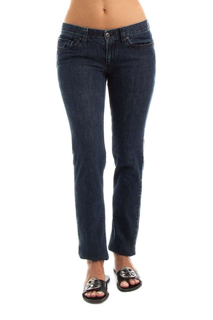 Jeans Ann Taylor Loft azul, vista frontal – ClosetRehab