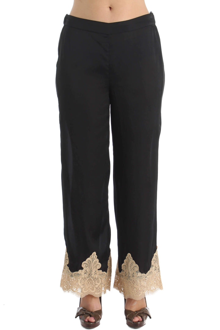 Pantalón Rapsodia negro, vista frontal – ClosetRehab