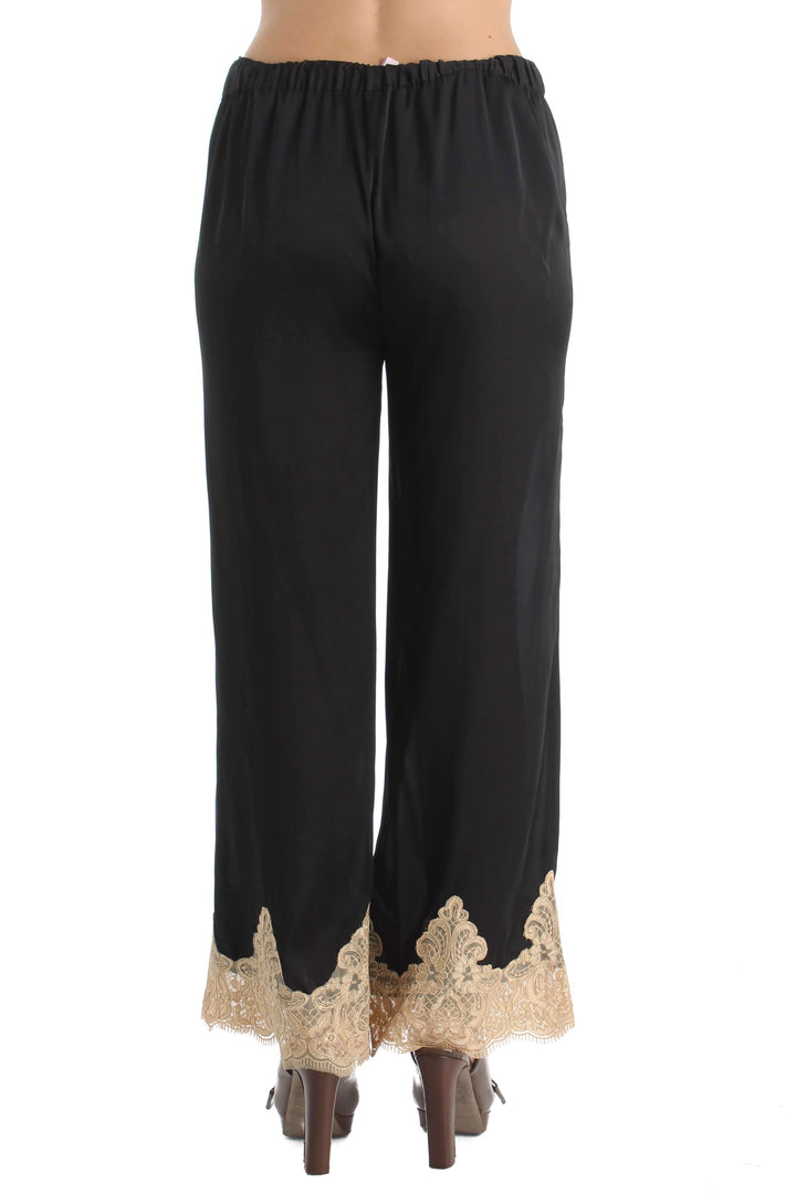 Pantalón Rapsodia negro, vista posterior – ClosetRehab