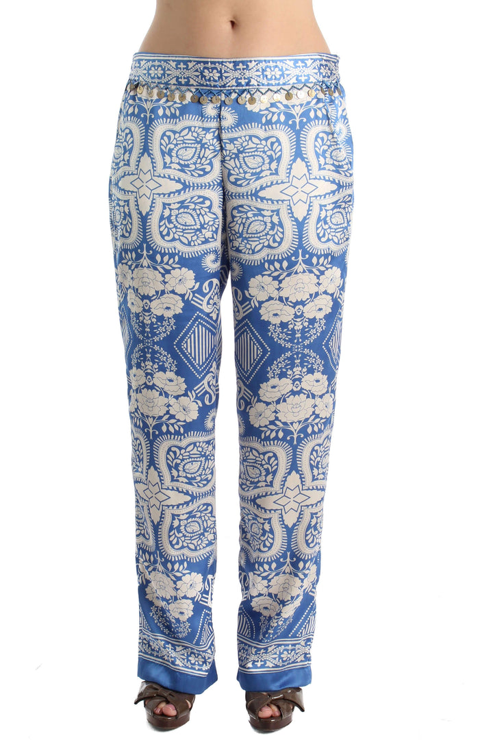 Pantalón Rapsodia estampado, vista frontal – ClosetRehab