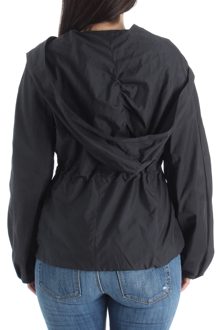Chamarra BCBG Maxazria negro, vista posterior – ClosetRehab