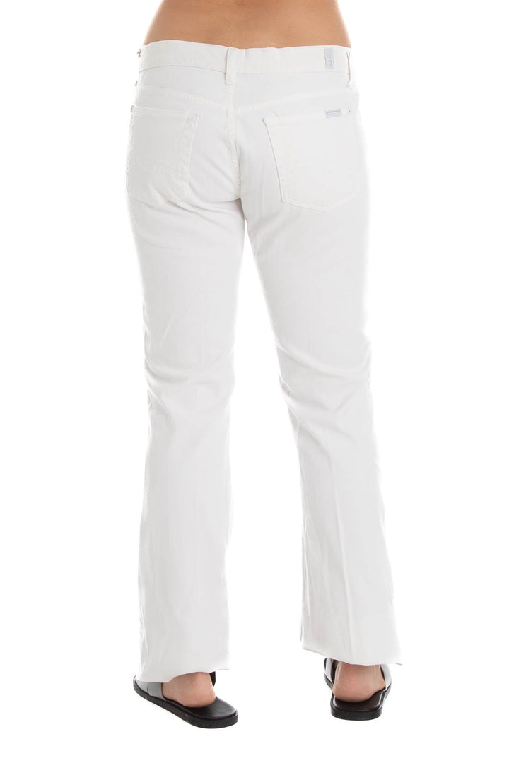 Jeans 7 for All Mankind blanco, vista lateral – ClosetRehab