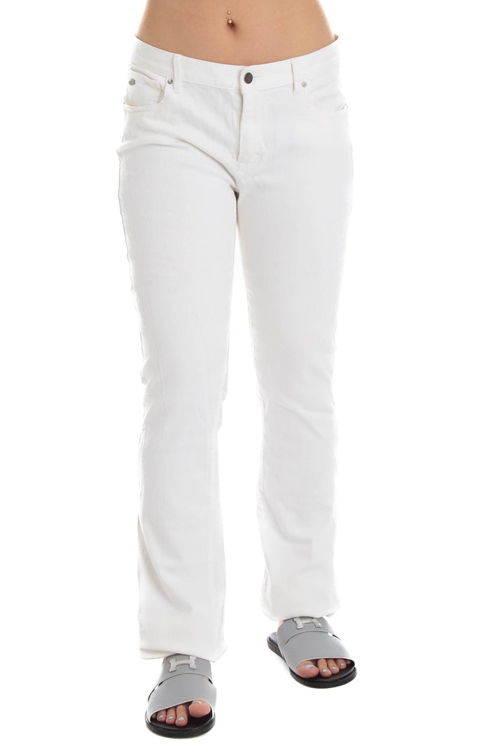 Jeans Armani Exchange blanco, vista frontal – ClosetRehab