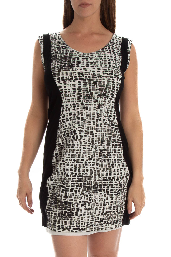 Vestido Mango negro, vista frontal – ClosetRehab