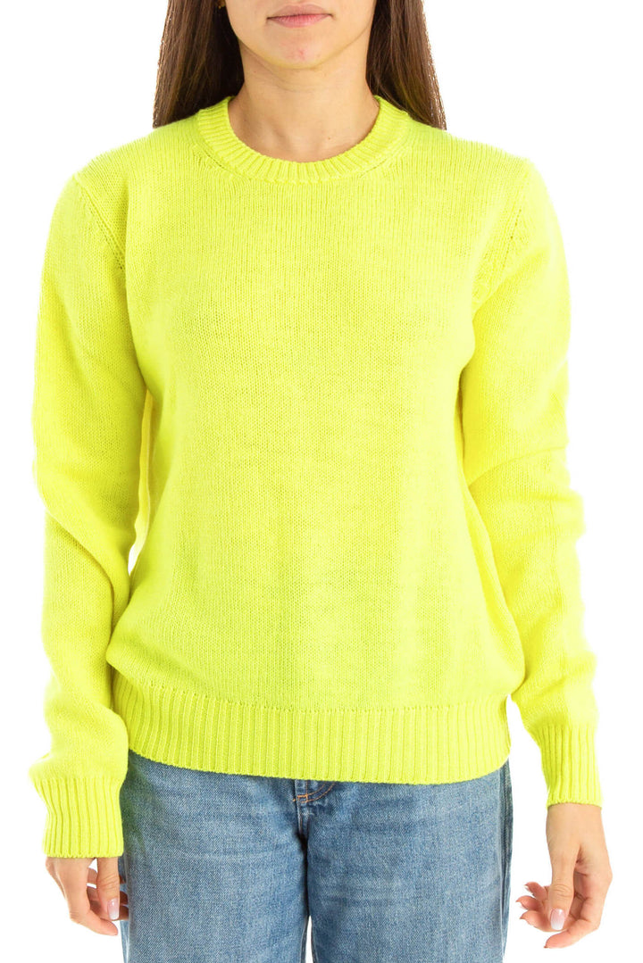 Suéter Ambrosi NWT amarillo, vista frontal – ClosetRehab